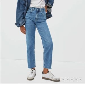 Everlane The Way High Jean NWT size 31 Regular color Distressed